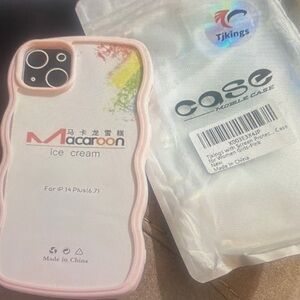 MACARON Colorful Ice Cream Case for iPhone 14 Plus